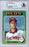 Tom Carroll Autographed 1975 Topps Card #507 Cincinnati Reds Beckett BAS #10378510 - RSA