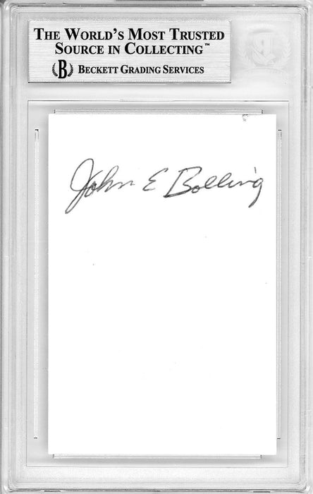 Jack John Bolling Autographed 1979 Diamond Greats Card #312 Philadelphia Phillies Beckett BAS #10711457 - RSA