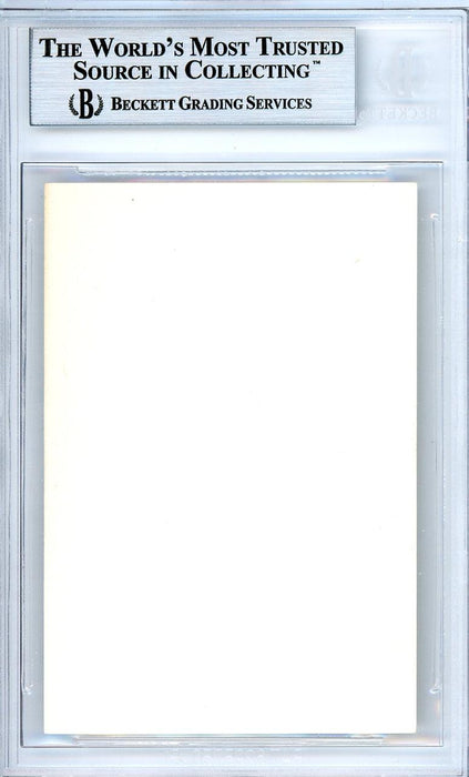 Marv Grissom Autographed 1979 Diamond Greats Card #46 New York Giants Beckett BAS #10711622 - RSA