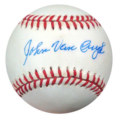 John Van Cuyk Autographed Official NL Baseball Brooklyn Dodgers PSA/DNA #S64750 - RSA