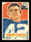 Charley Conerly Autographed 1956 Topps Card #77 New York Giants (Off-Condition) SKU #197970 - RSA