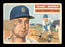 Babe Birrer Autographed 1956 Topps Rookie Card #84 Detroit Tigers (Bad Condition) SKU #198403 - RSA