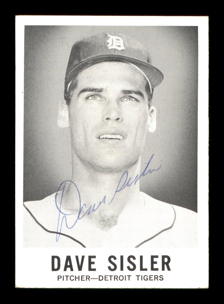 Dave Sisler Autographed 1960 Leaf Card #64 Detroit Tigers SKU #198796 - RSA