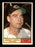 Johnny Temple Autographed 1961 Topps Card #155 Cleveland Indians SKU #198819 - RSA