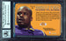 Shaquille Shaq O'Neal Autographed 1999-00 Hoops Name Plates Card #10 Los Angeles Lakers Auto Grade Gem Mint 10 Beckett BAS #13315340 - RSA
