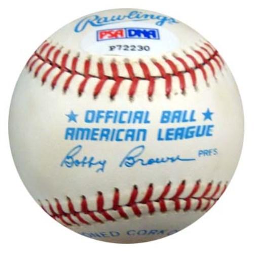 Ray Hayworth Autographed Official AL Baseball Detroit Tigers PSA/DNA #P72230 - RSA