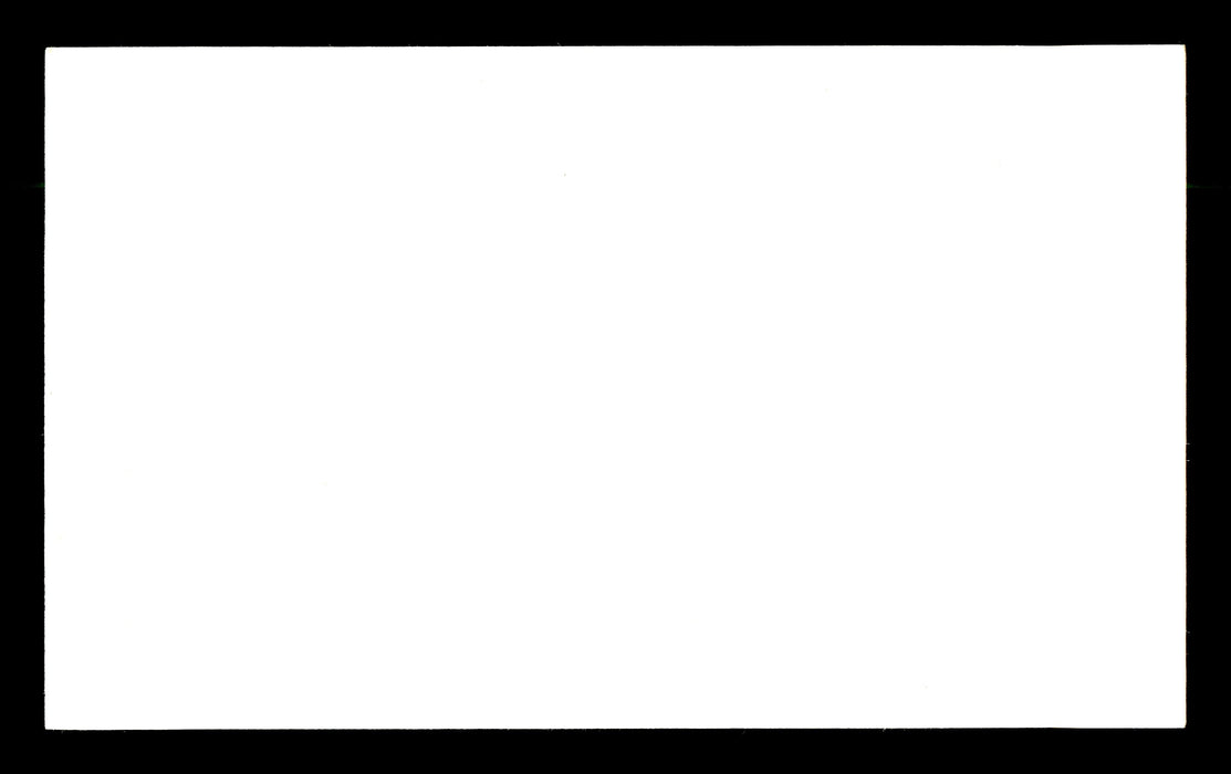 Luther Rawlings Autographed 3x5 Index Card Lightweight Boxer "Good Luck" SKU #179714 - RSA