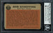 Bob Scheffing Autographed 1962 Topps Card #416 Detroit Tigers Beckett BAS #11481515 - RSA