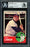 Norm Larker Autographed 1963 Topps High Number Card #536 Milwaukee Braves Beckett BAS #11481991 - RSA