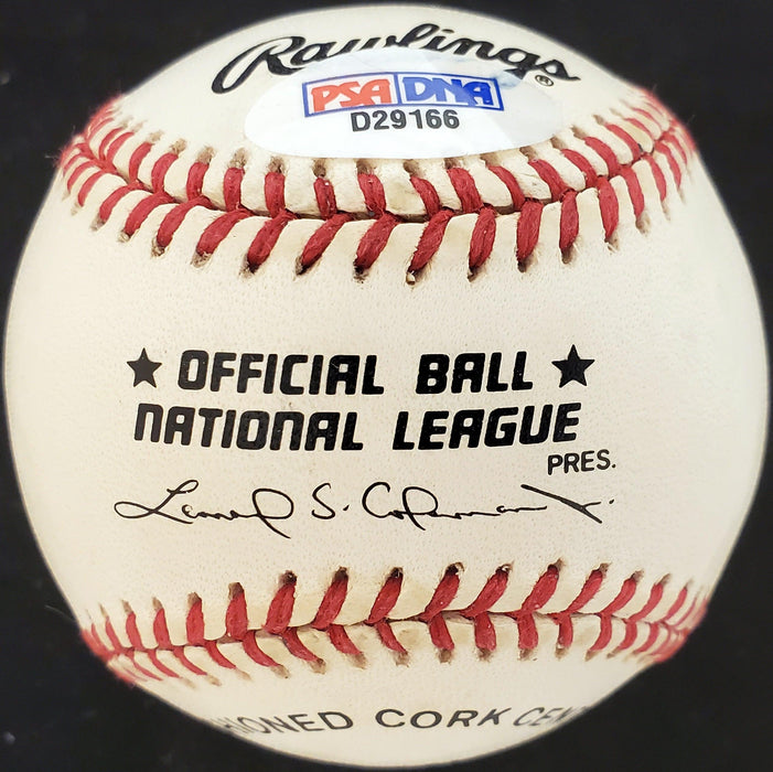 Billy Jurges Autographed Official NL Baseball Chicago Cubs, New York Giants PSA/DNA #D29166 - RSA