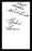 Richie Lemos Autographed 3x5 Index Card Featherweight Champ "Best Wishes" SKU #179724 - RSA