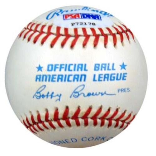 Ray Hayworth Autographed Official AL Baseball Detroit Tigers PSA/DNA #P72178 - RSA