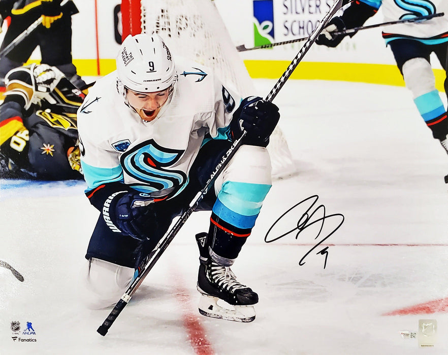 Ryan Donato Autographed 16x20 Photo Seattle Kraken Fanatics Holo Stock #200316 - RSA
