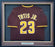 San Diego Padres Fernando Tatis Jr. Autographed Framed Brown Jersey Beckett BAS Stock #200418 - RSA