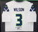 Seattle Seahawks Russell Wilson Autographed Framed White Nike Jersey RW Holo Stock #200431 - RSA