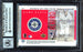 Ichiro Suzuki Autographed 2001 UD Game Used Jersey Card #J-13 Seattle Mariners Auto Grade Gem Mint 10 #10/100 Beckett BAS #13605078 - RSA