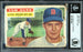 Tom Hurd Autographed 1956 Topps Card #256 Boston Red Sox (Off-Condition) Beckett BAS #13610268 - RSA
