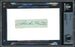 Luke Easter Autographed 1x3 Cut Cleveland Indians Beckett BAS #13610501 - RSA