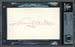 Johnny Unitas Autographed 3x5 Index Card Baltimore Colts Beckett BAS #13610543 - RSA