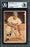 Sandy Amoros Autographed 1957 Topps Card #201 Brooklyn Dodgers Beckett BAS #12056603 - RSA