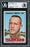 Charlie Smith Autographed 1967 Topps Card #257 New York Yankees Beckett BAS #12057155 - RSA
