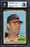 Gene Brabender Autographed 1968 Topps Card #163 Baltimore Orioles Beckett BAS #12057165 - RSA