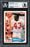 Jerry Eckwood Autographed 1982 Topps Card #498 Tampa Bay Buccaneers Beckett BAS #12058744 - RSA