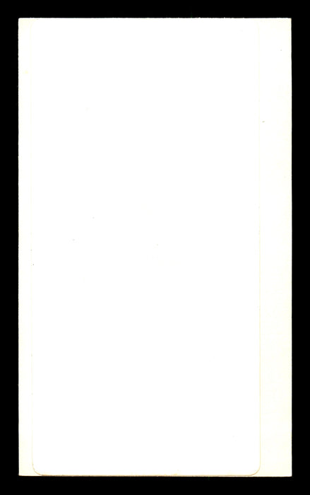 Iran Barkley Autographed 3x5 Index Card SKU #179747 - RSA