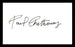 Paul Anthony Autographed 3x5 Index Card Welterweight Boxer SKU #179756 - RSA