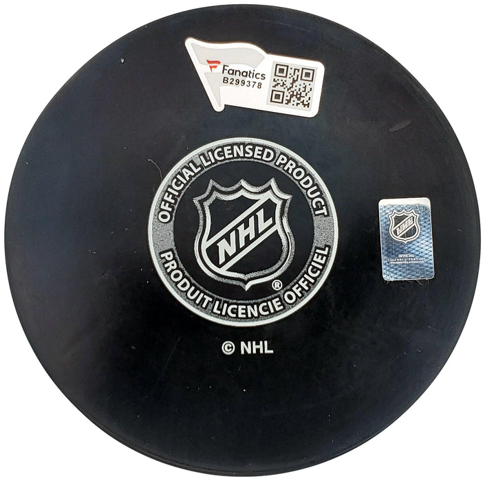 Jamie Oleksiak Autographed Official Seattle Kraken Logo Hockey Puck Fanatics Holo Stock #200860 - RSA
