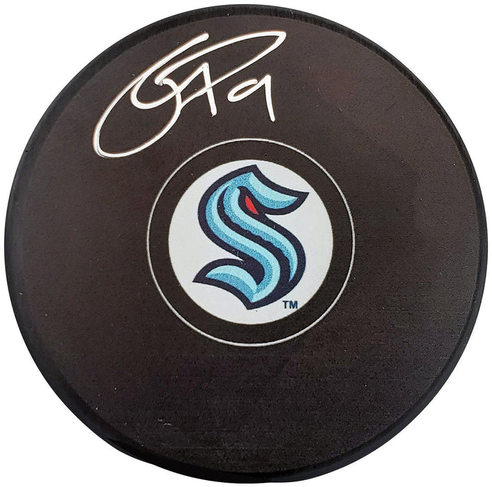Fanatic Rsa Ryan Donato Autographed Official Seattle Kraken Logo Hockey Puck Fanat ...