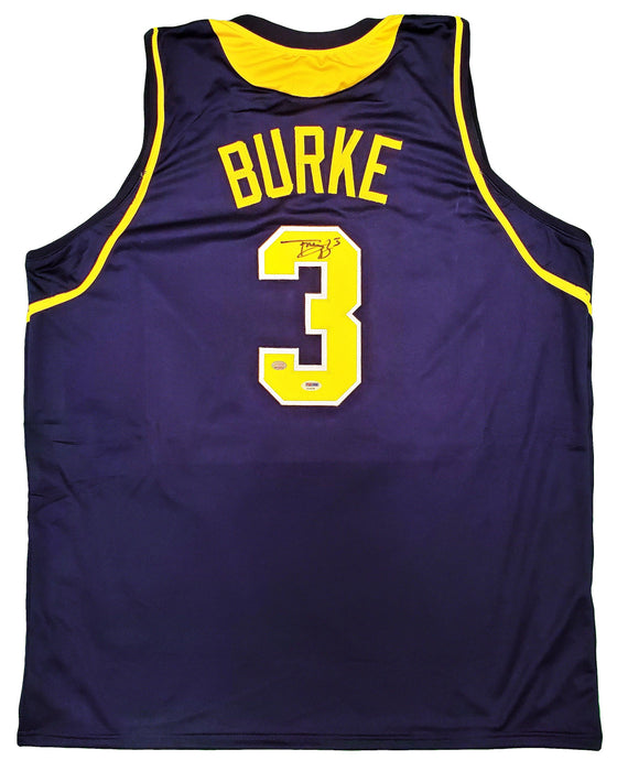 Michigan Wolverines Trey Burke Autographed Blue Jersey PSA/DNA Stock #200888 - RSA