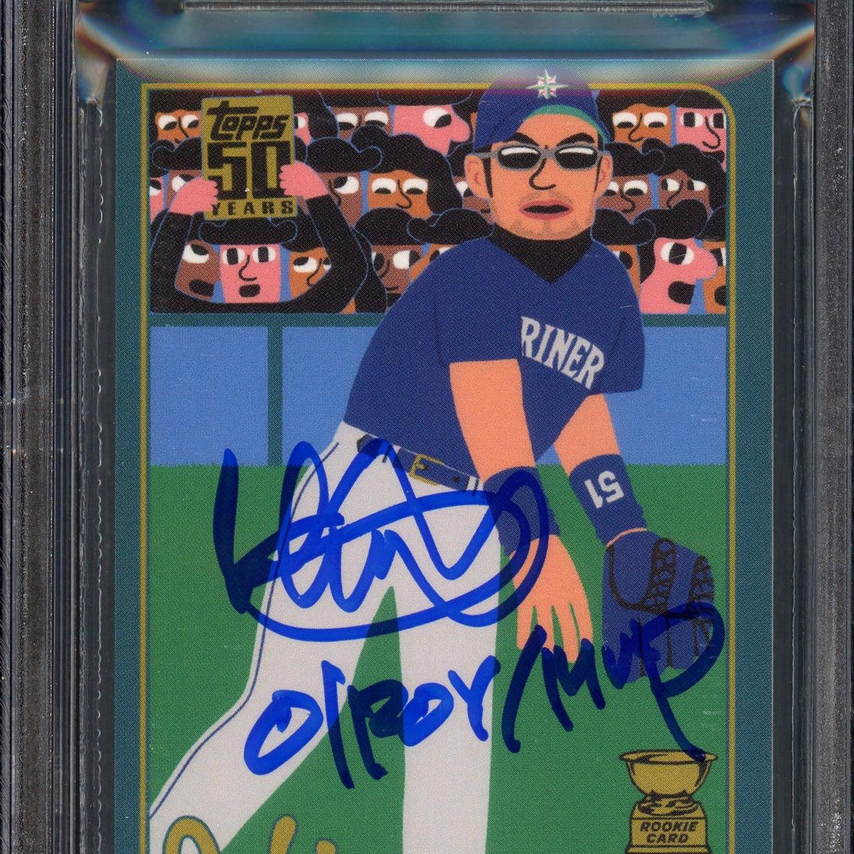 ichiro専用 Ichiro Suzuki Autographed Topps Project 2020 Keith Shore Card #120