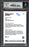 Ichiro Suzuki Autographed Topps Project 2020 Efdot Card #215 Seattle Mariners Auto Grade Gem Mint 10 Black #/10 Beckett BAS Stock #201005 - RSA