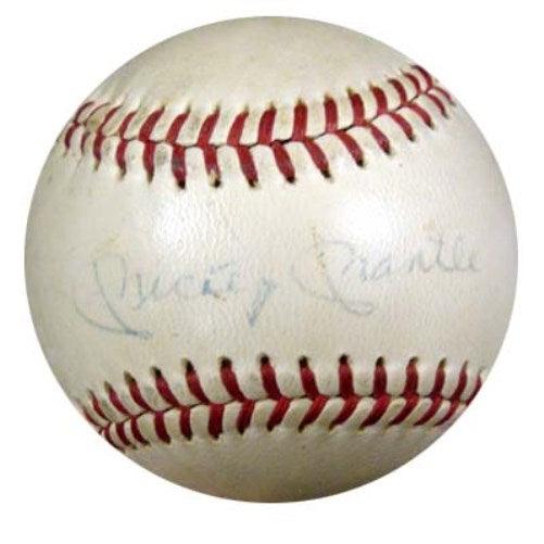 Mickey Mantle Autographed Official AL Cronin Baseball New York Yankees Vintage Playing Days Signature PSA/DNA #P08865 - RSA