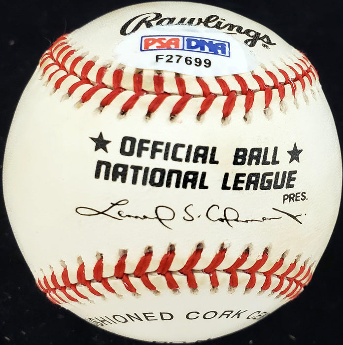 Herman Franks Autographed Official NL Baseball Brooklyn Dodgers PSA/DNA #F27699 - RSA