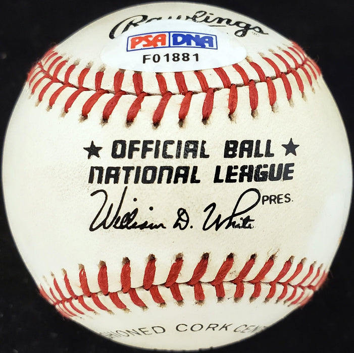 John Van Cuyk Autographed Official NL Baseball Brooklyn Dodgers PSA/DNA #F01881 - RSA