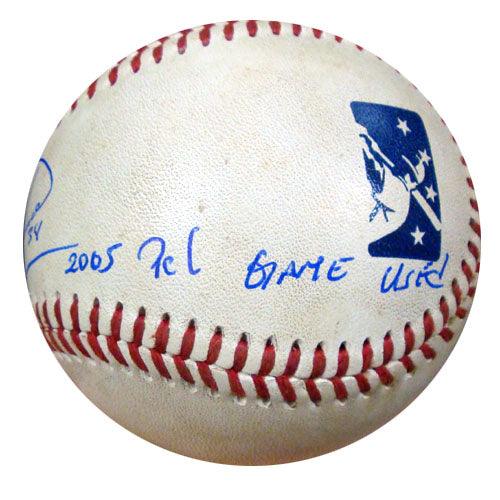 Felix Hernandez Autographed 2005 PCL Game Used Baseball Seattle Mariners PSA/DNA ITP #4A52854 - RSA