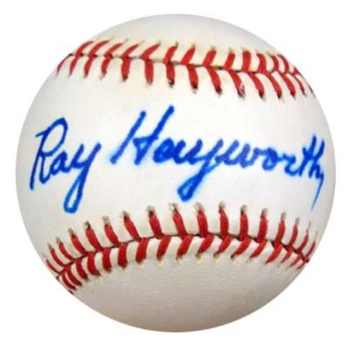 Ray Hayworth Autographed Official AL Baseball Detroit Tigers PSA/DNA #P72178 - RSA
