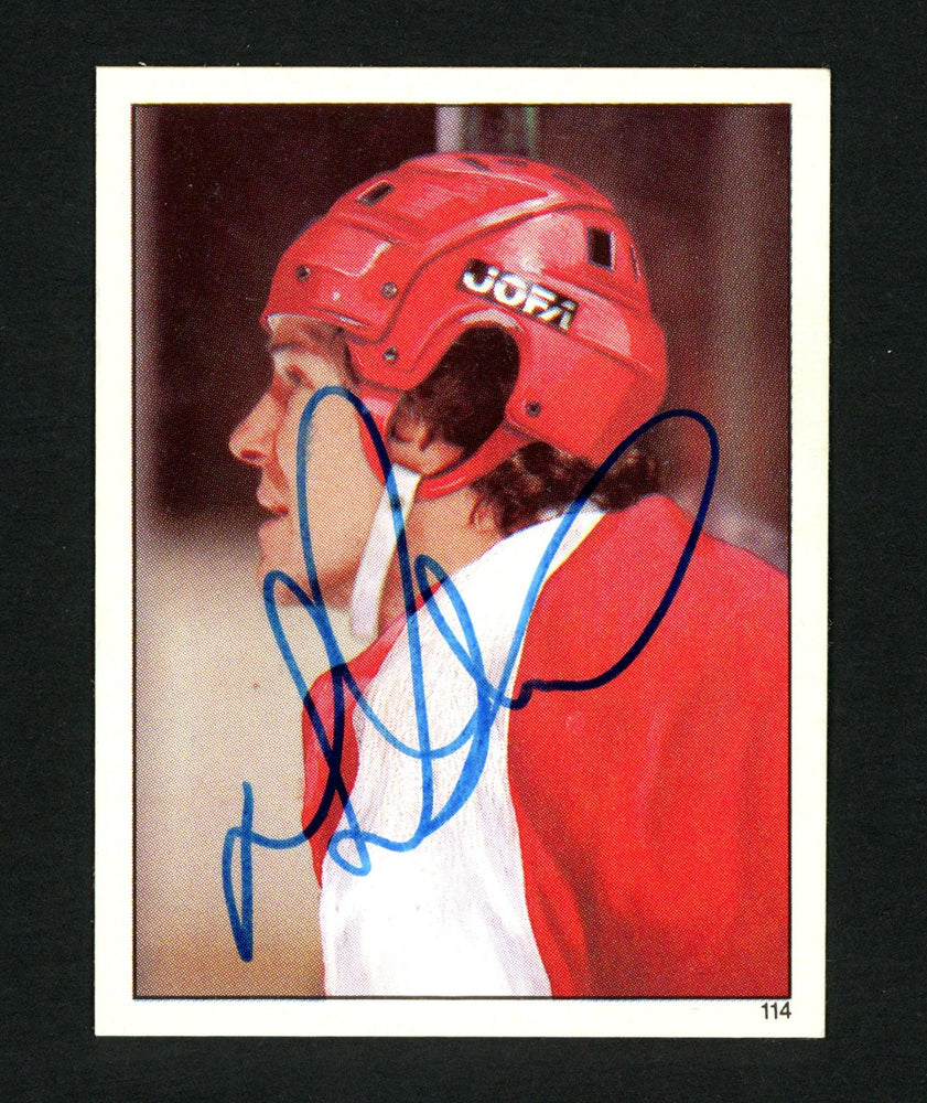 Darryl Sittler Autographed 1982-83 Topps Sticker Card #114 Philadelphia Flyers SKU #154111 - RSA