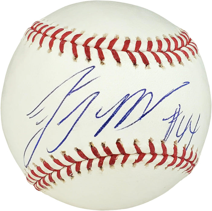 Lastings Milledge Autographed Official MLB Baseball New York Mets, Pittsburgh Pirates PSA/DNA #F08641 - RSA