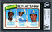 Rodney Craig Autographed 1980 Topps Card #672 Seattle Mariners Beckett BAS #12306792 - RSA