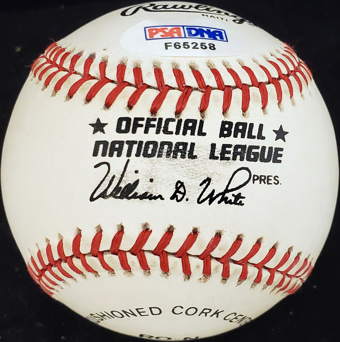 Bill Jurges Autographed Official NL Baseball Chicago Cubs, New York Giants PSA/DNA #F65258 - RSA
