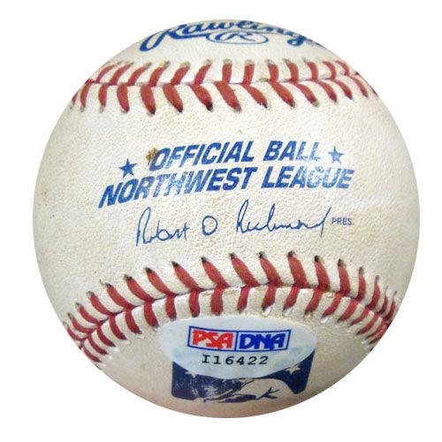 Felix Hernandez Autographed NW League Game Used Baseball Seattle Mariners PSA/DNA #I16422 - RSA