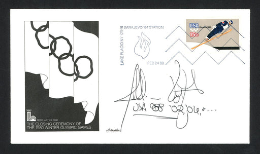 Jillian Vogtli Autographed First Day Cover 2002 & 2006 Olympics SKU #159561 - RSA
