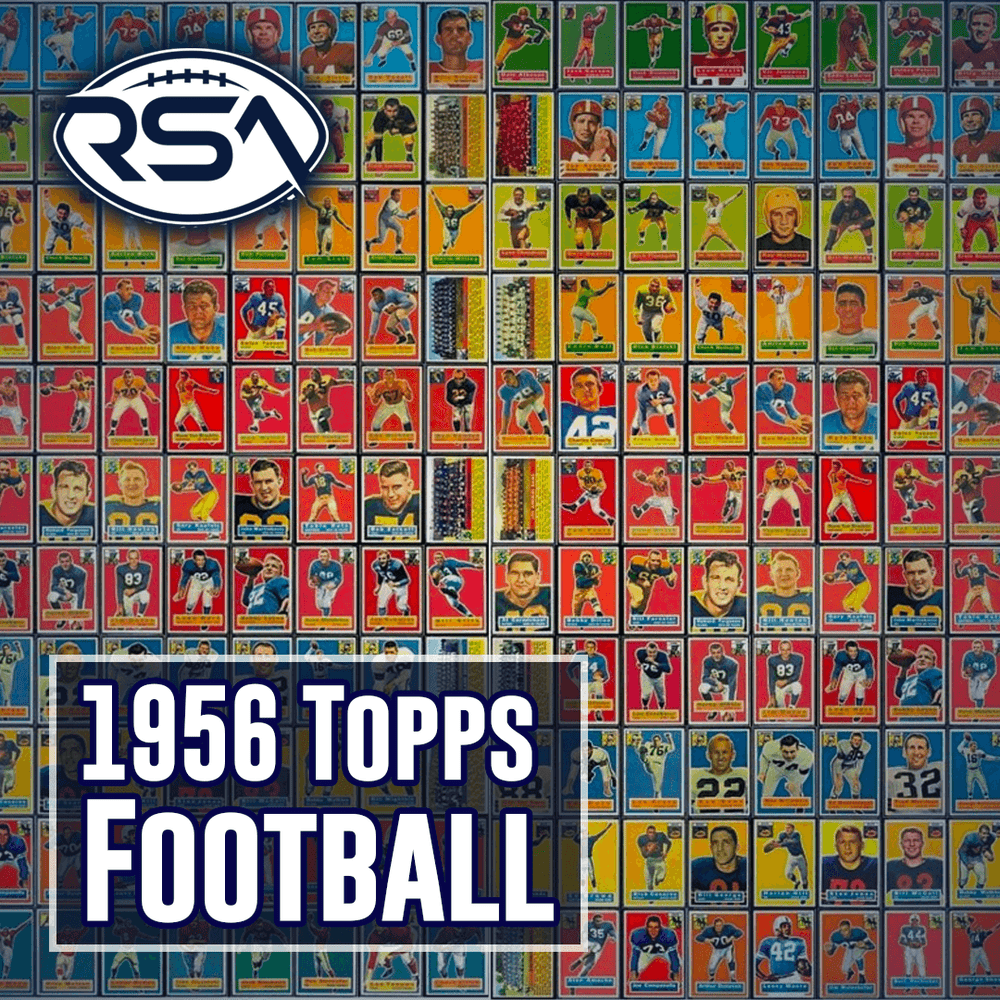 1956 Topps Football Card Mystery Hobby Box – Set Break Series - RSA