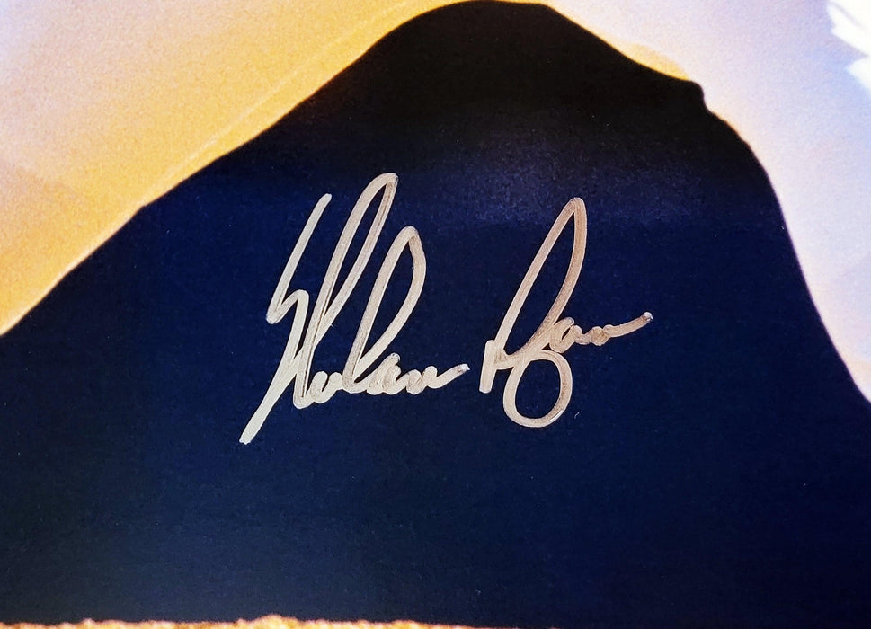 Nolan Ryan Autographed 16x20 Photo Texas Rangers Beckett BAS Stock #201262 - RSA