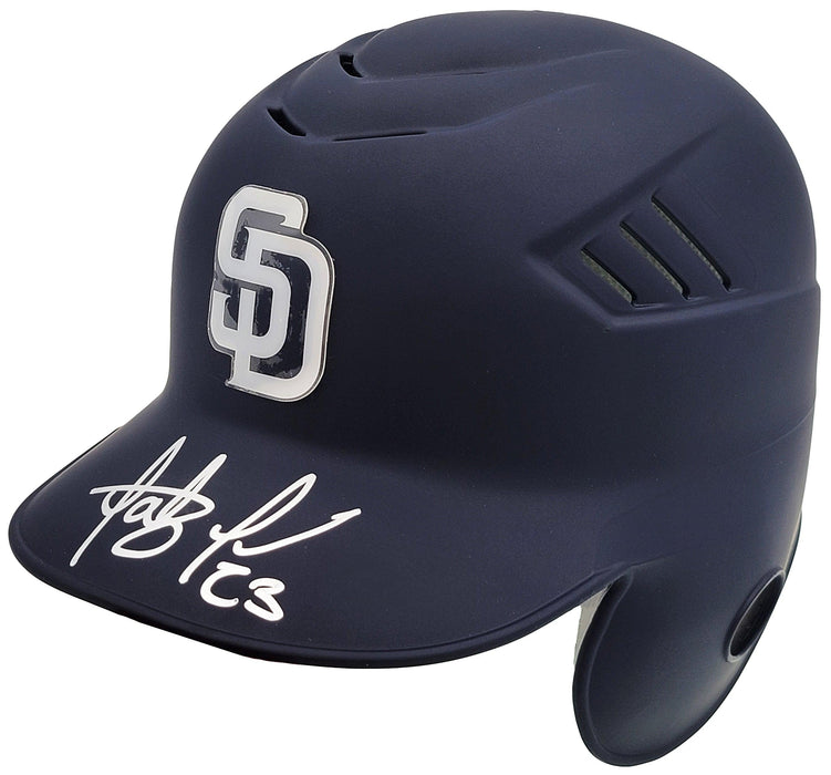 Fernando Tatis Jr. Autographed San Diego Padres Flat Matte Blue Velo Batting Helmet JSA Stock #201908 - RSA