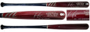 Freddie Freeman Autographed Brown & Blue Marucci Game Model Bat Atlanta Braves "21 WS Champ" Beckett BAS QR Stock #201178 - RSA