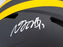 Davante Adams Autographed Green Bay Packers Eclipse Black Full Size Authentic Speed Helmet Beckett BAS QR Stock #201213 - RSA